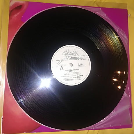 Michael Jackson : Beat It (12", Promo)