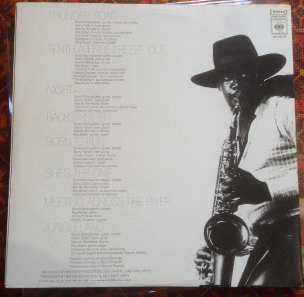 Bruce Springsteen : Born To Run (LP, Album, RE, Gat)