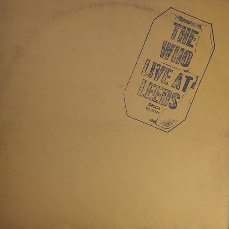 The Who : Live At Leeds (LP, Album, Glo)