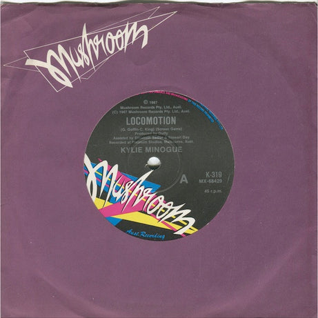 Kylie Minogue : Locomotion (7", Single, Com)