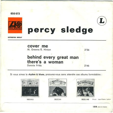 Percy Sledge : Cover Me (7", Single)