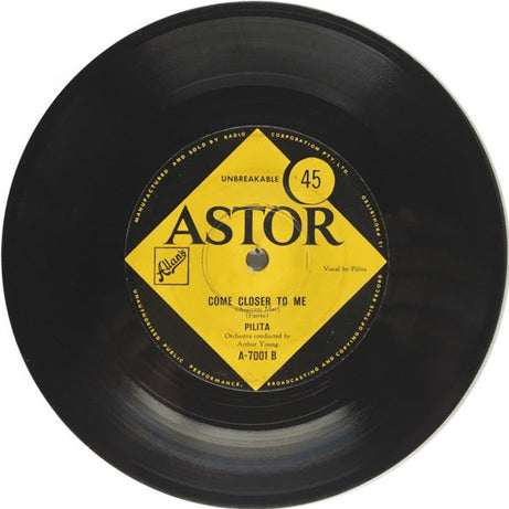 Pilita : Speak Low  (7", Single)