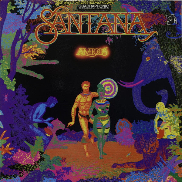 Santana : Amigos (LP, Album, Quad, Gat)