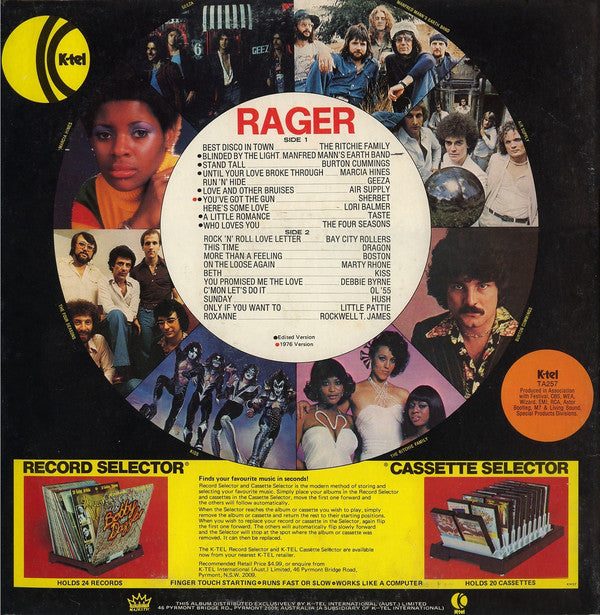 Various : Rager (LP, Comp)