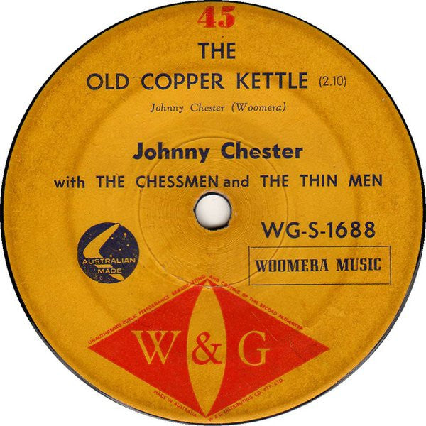 Johnny Chester And His Chessmen : Come On Everybody (7", Single)