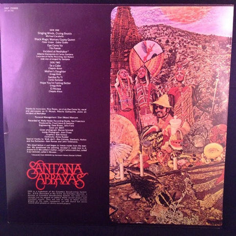 Santana : Abraxas (LP, Album)