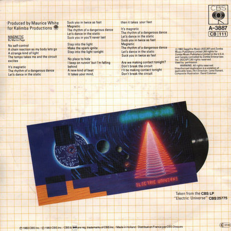 Earth, Wind & Fire : Magnetic (7", Single)