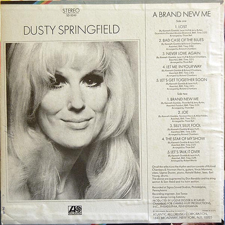 Dusty Springfield : A Brand New Me (LP, Album, Ter)