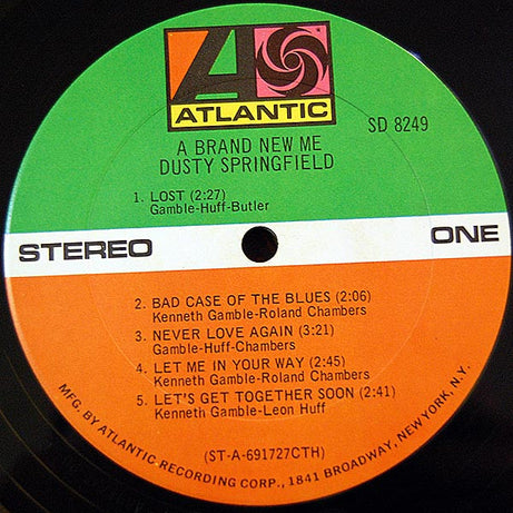 Dusty Springfield : A Brand New Me (LP, Album, Ter)