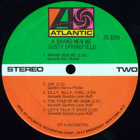 Dusty Springfield : A Brand New Me (LP, Album, Ter)