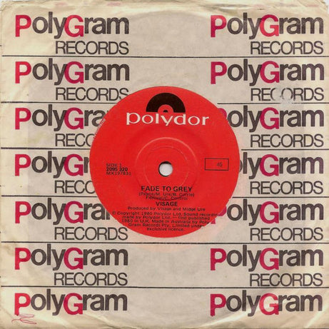 Visage : Fade To Grey (7", Single)