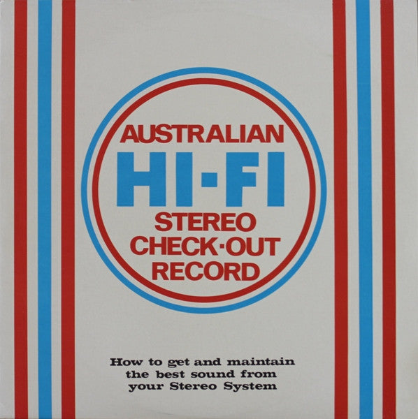 No Artist : Australian Hi-Fi Stereo Check-out Record (LP, RE)