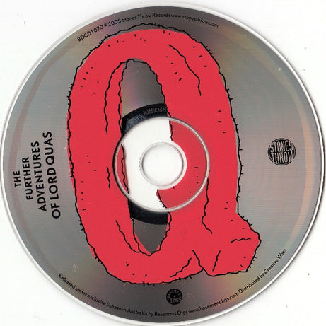 Quasimoto : The Further Adventures Of Lord Quas (CD, Album)