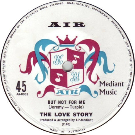 The Love Story (2) : Neanderthal Man  (7", Single)