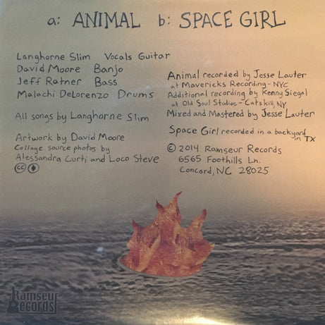 Langhorne Slim & The Law : Animal (7", RSD, Single, Ltd)
