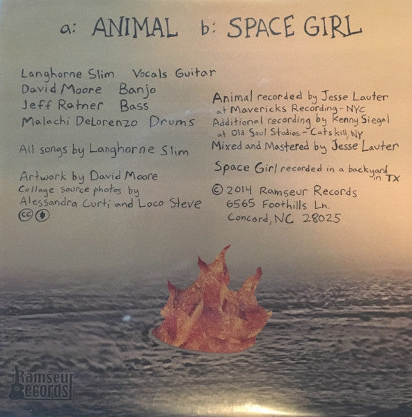 Langhorne Slim & The Law : Animal (7", RSD, Single, Ltd)