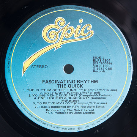 The Quick : Fascinating Rhythm (LP, Album)