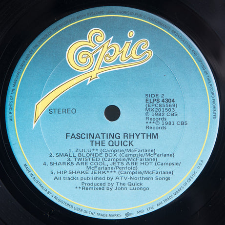 The Quick : Fascinating Rhythm (LP, Album)