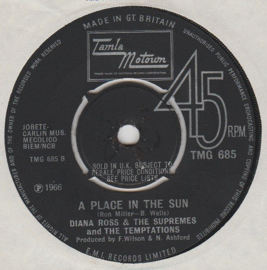 The Supremes And The Temptations : I'm Gonna Make You Love Me (7", Single, Pus)