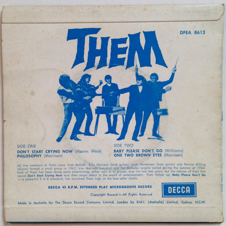 Them (3) : Them (7", EP)