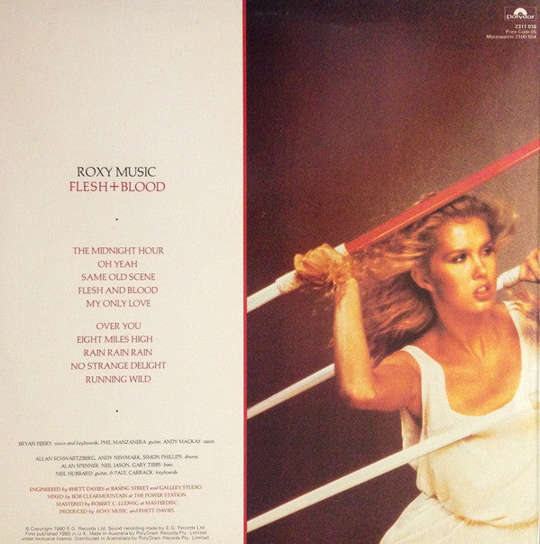 Roxy Music : Flesh + Blood (LP, Album)