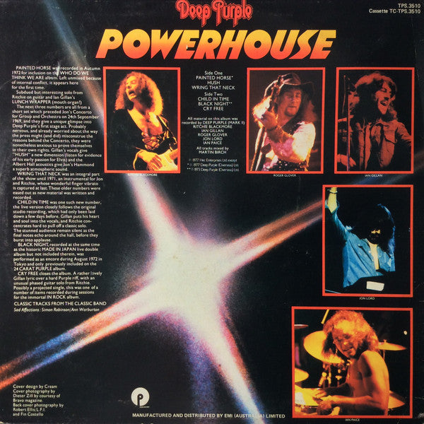 Deep Purple : Powerhouse (LP, Album)