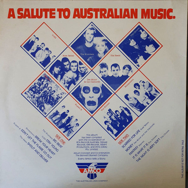 Various : The Amco Album (LP, Album, Comp, Promo)