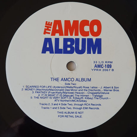 Various : The Amco Album (LP, Album, Comp, Promo)