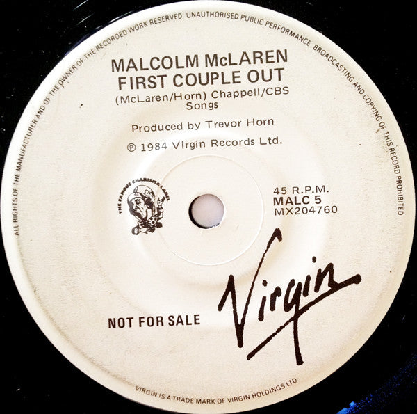Malcolm McLaren : Madam Butterfly (7", Promo)