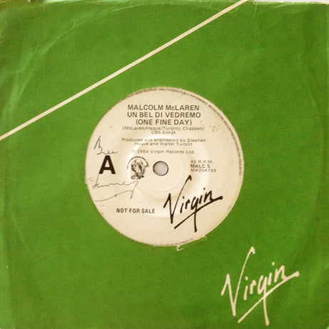 Malcolm McLaren : Madam Butterfly (7", Promo)