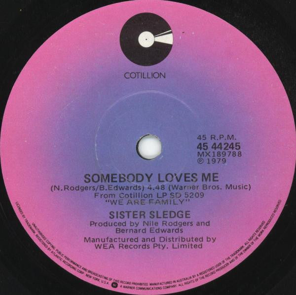 Sister Sledge : He's The Greatest Dancer (7", Single)