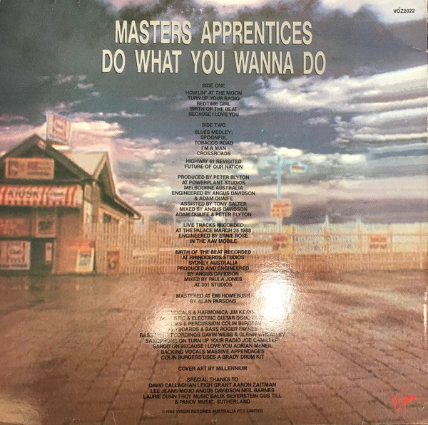 Masters Apprentices* : Do What You Wanna Do (LP, Album)