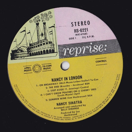 Nancy Sinatra : Nancy In London (LP, Album)