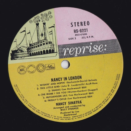 Nancy Sinatra : Nancy In London (LP, Album)