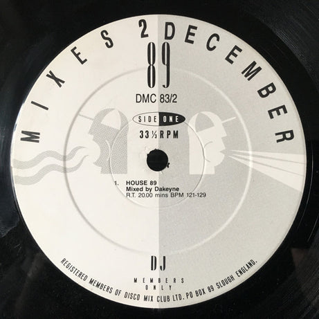 Various : December 89 - Mixes 2 (LP, Album)