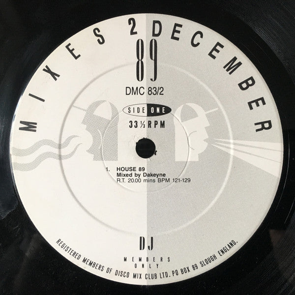 Various : December 89 - Mixes 2 (LP, Album)