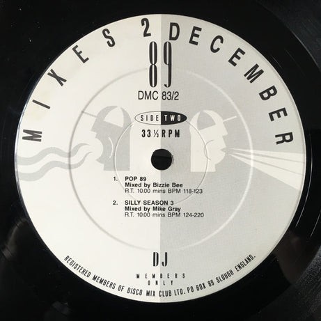 Various : December 89 - Mixes 2 (LP, Album)