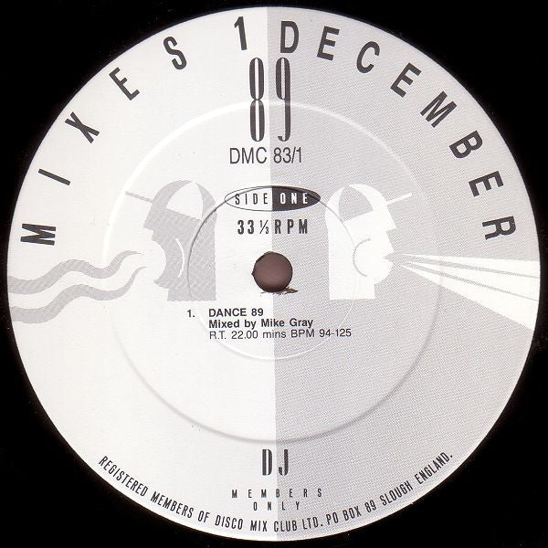 Various : December 89 - Mixes 1 (LP, Comp)