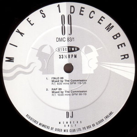 Various : December 89 - Mixes 1 (LP, Comp)
