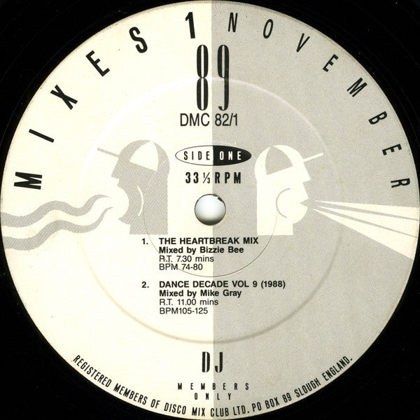 Various : November 89 - Mixes 1 (12", P/Mixed)