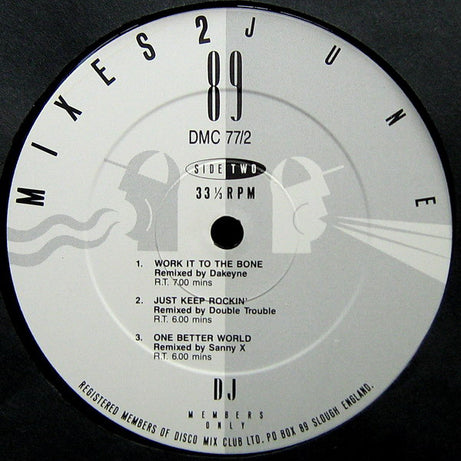 Various : June 89 - Mixes 2 (12")