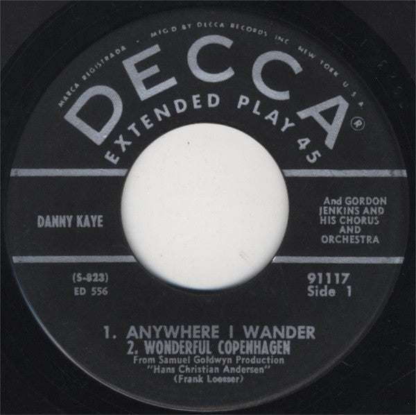 Danny Kaye (2) And Gordon Jenkins And His Orchestra And Chorus : Danny Kaye Sings Selections From The Samuel Goldwyn Technicolor Production Hans Christian Andersen (2x7", Album, EP)