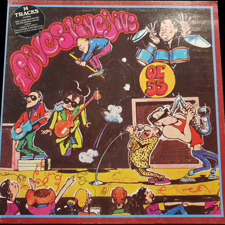 Ol' 55 : Fiveslivejive (LP, Album)