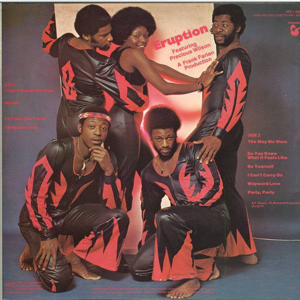 Eruption (4) Featuring Precious Wilson : Eruption (LP, Album)