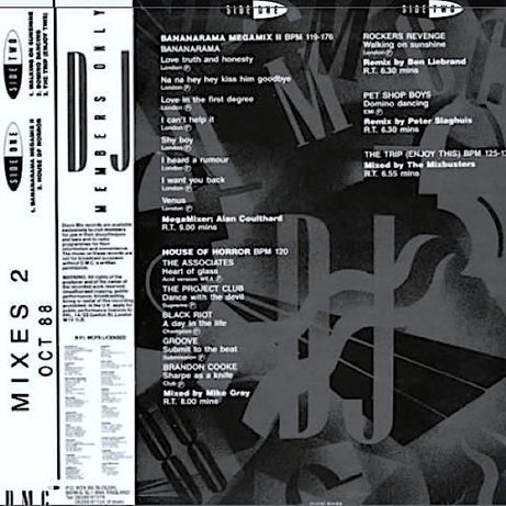 Various : October 88 Mixes 2 (12", P/Mixed)