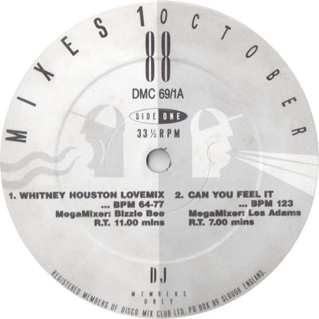 Various : October 88 Mixes 1 (12", Mixed)