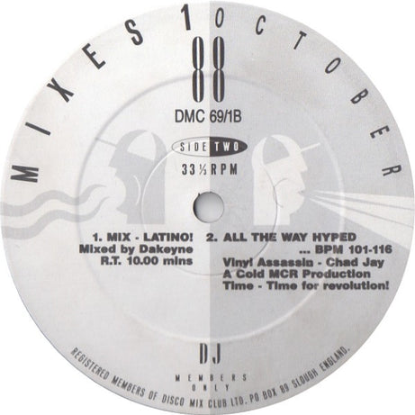 Various : October 88 Mixes 1 (12", Mixed)