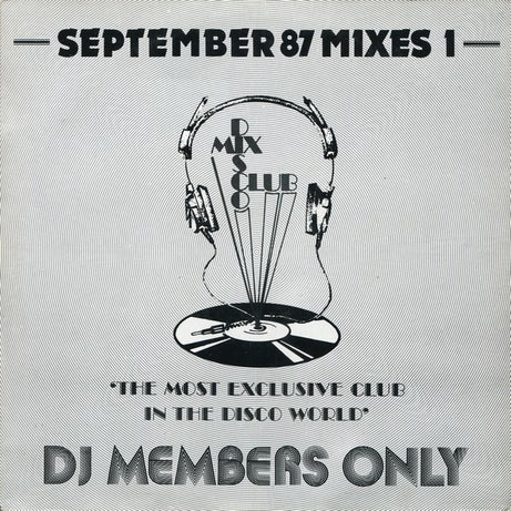 Various : September 87 Mixes 1 (12", P/Mixed)