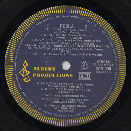 Various : Rocka (LP, Comp)