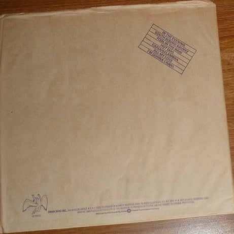 Led Zeppelin : In Through The Out Door (LP, Album, "E")